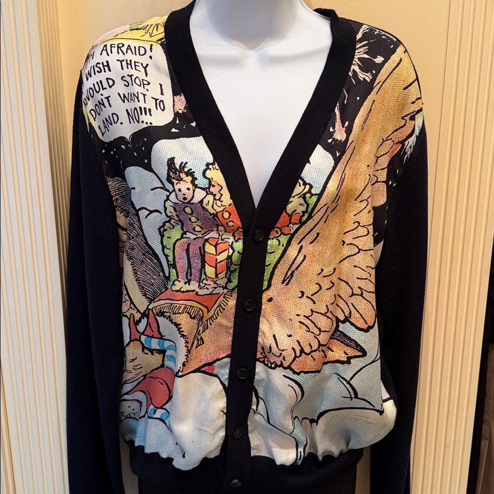 Lanvin x Little Nemo in Slumberland Silk & Wool Cardigan - XS - Picture 5 of 10